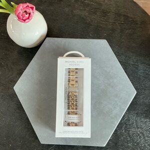 Michael Kors Gold Accent Vase